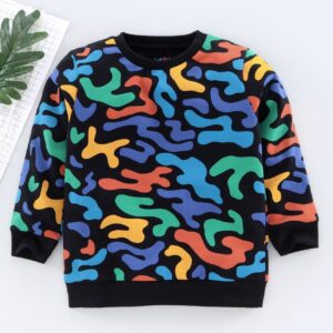 Kids printed sweatshirt with fun design.